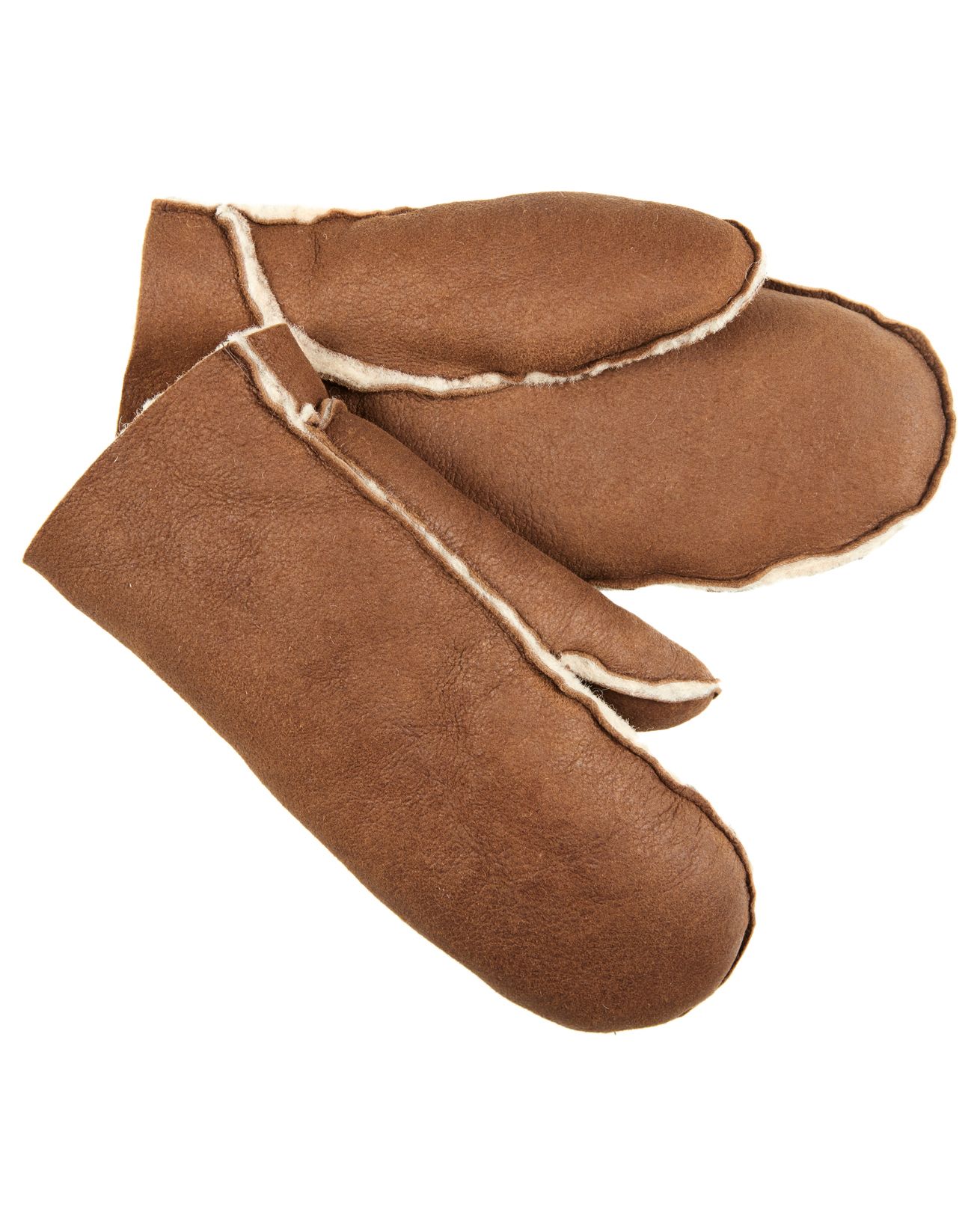Sheepskin Mitts / Carob / Medium