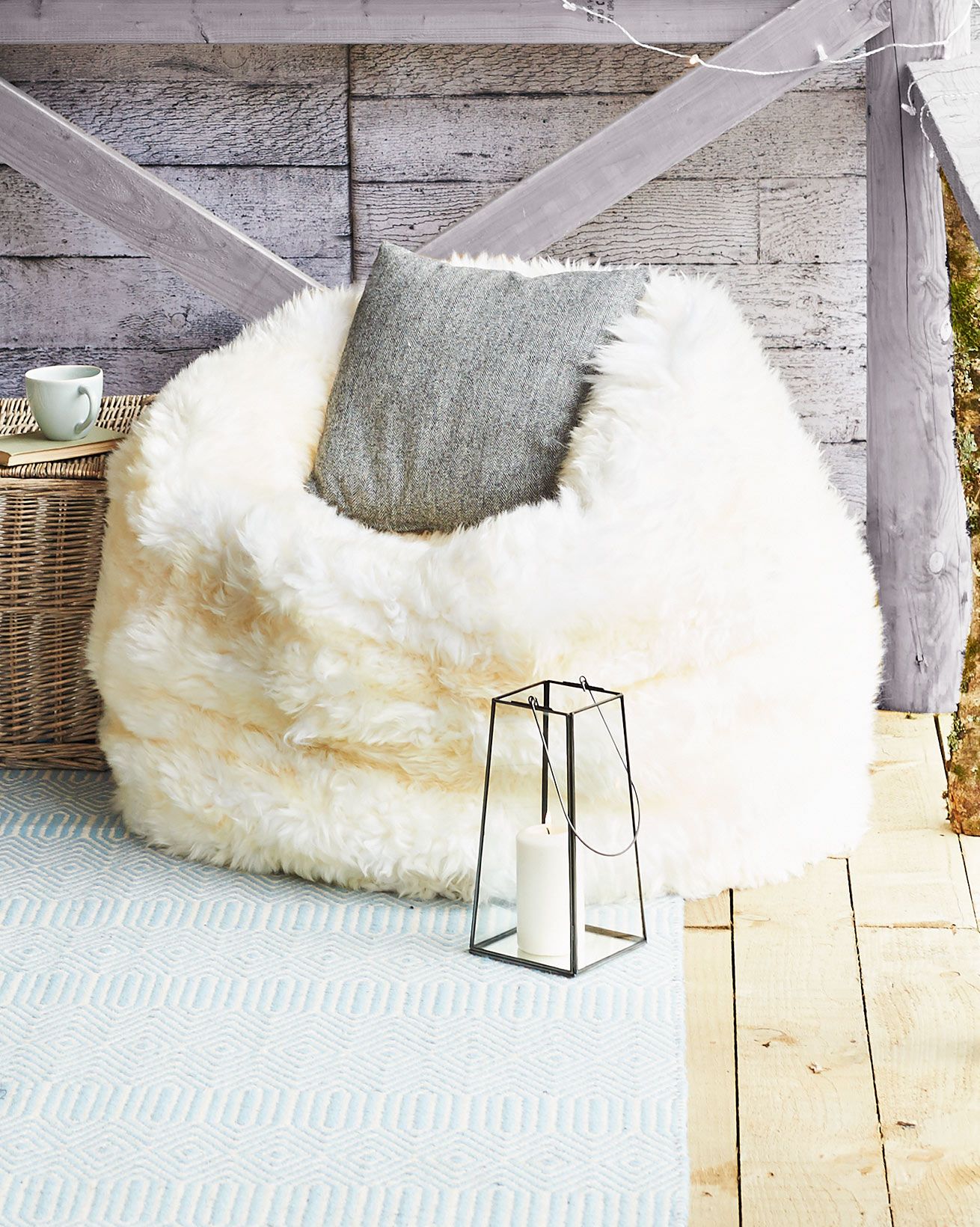 Sheepskin Beanbag