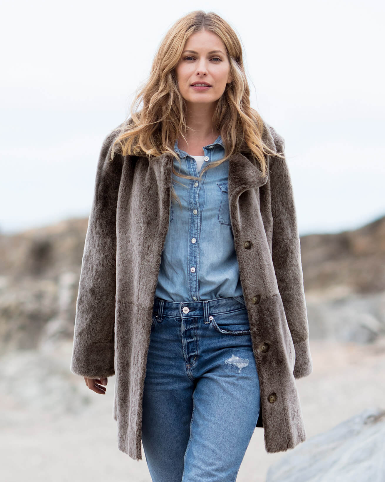 Sheepskin City Coat
