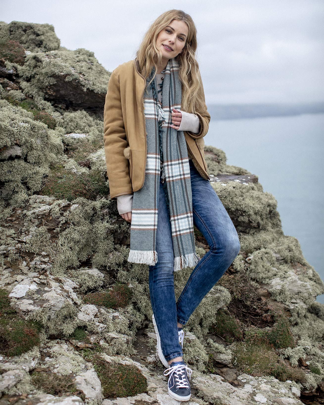 Merino Fringed Scarf