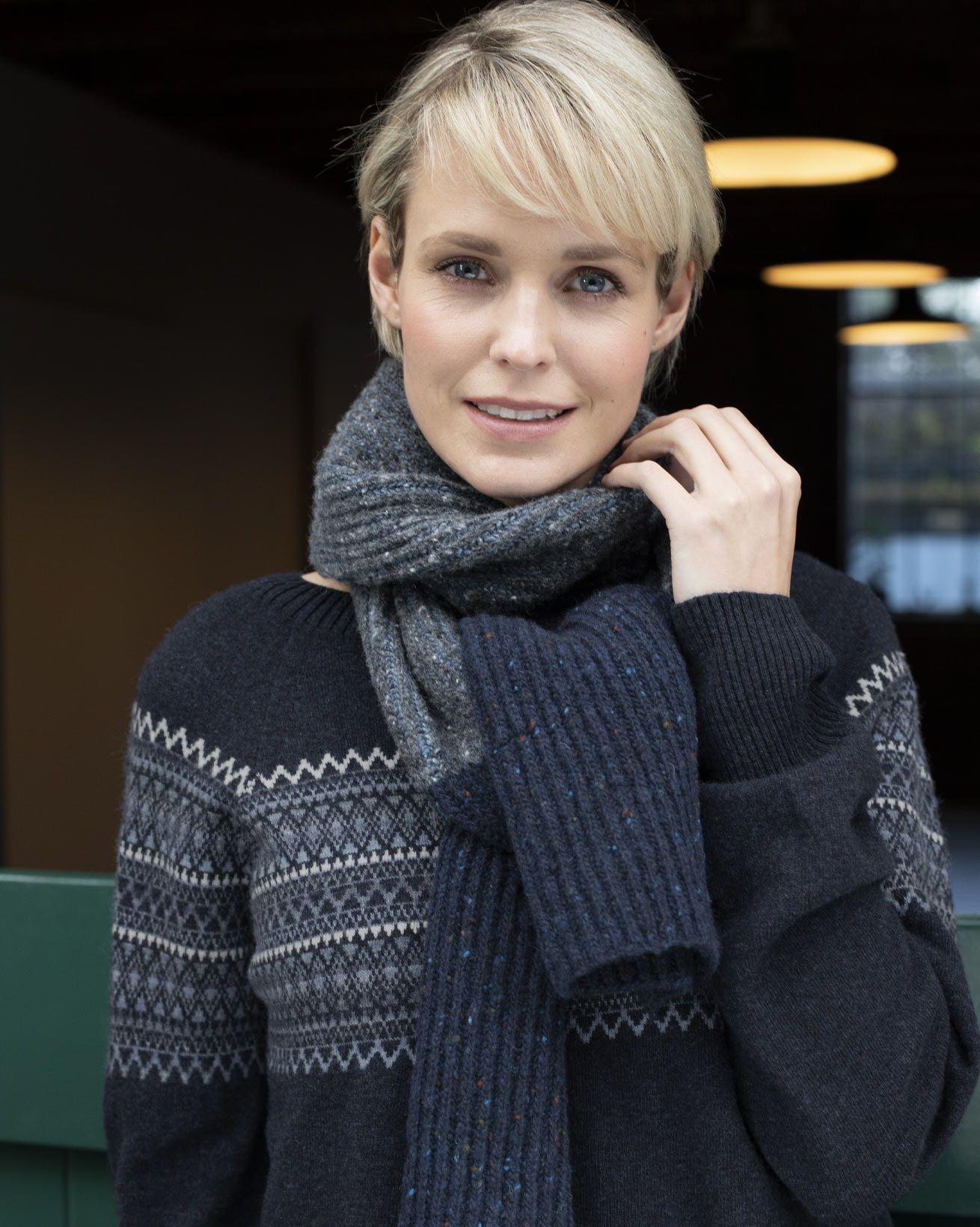 Donegal Fleck Scarf