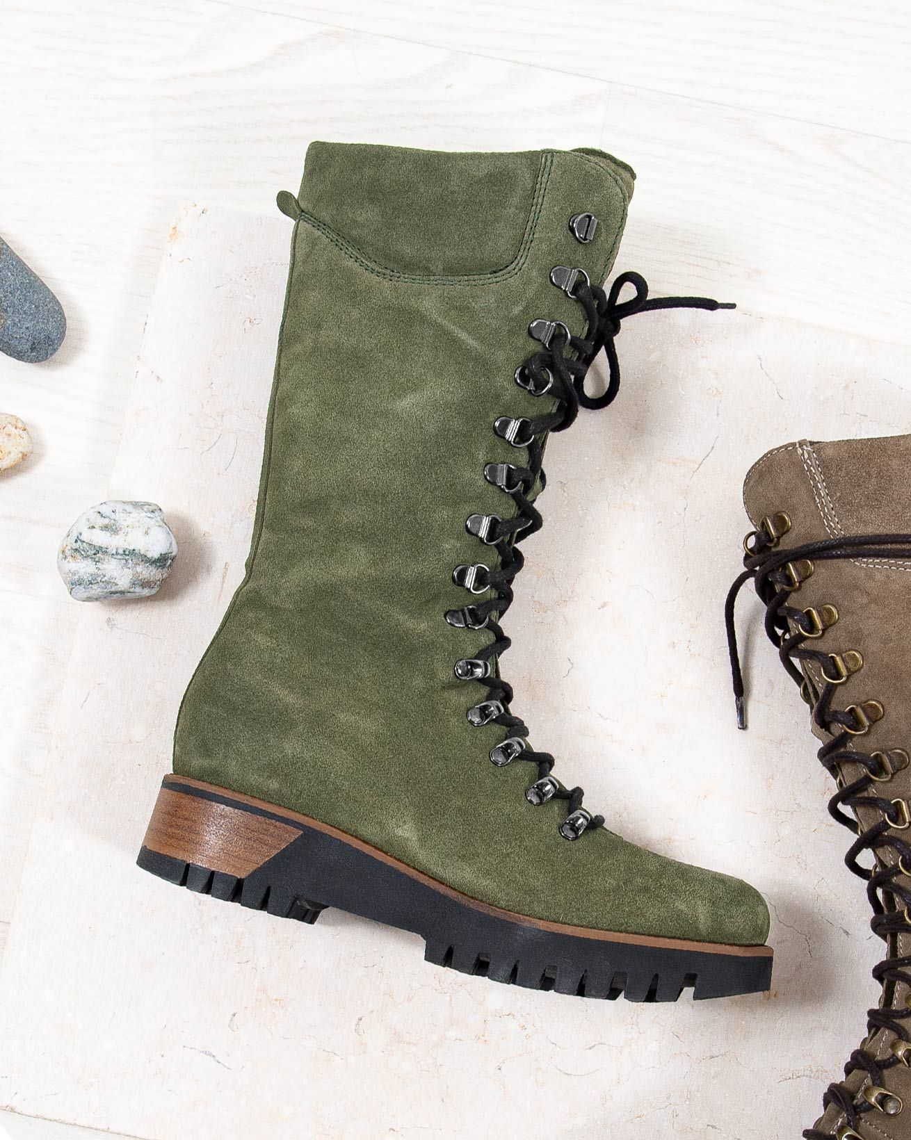 Wilderness Boots / Sage / 40