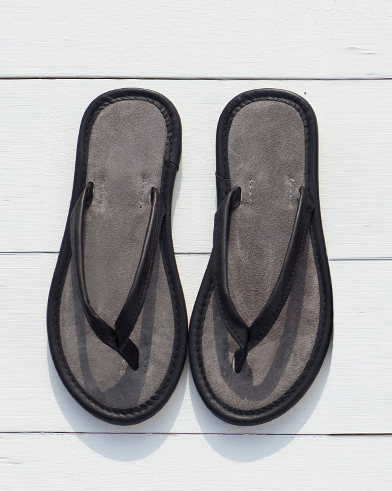 Nubuck & Suede Flip-flops 