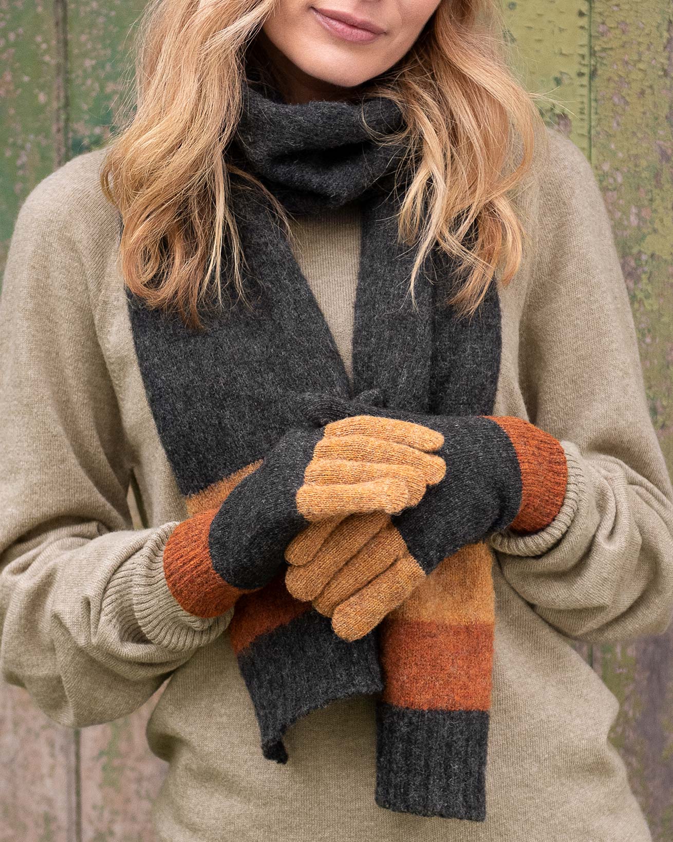 Shetland Wool Scarf