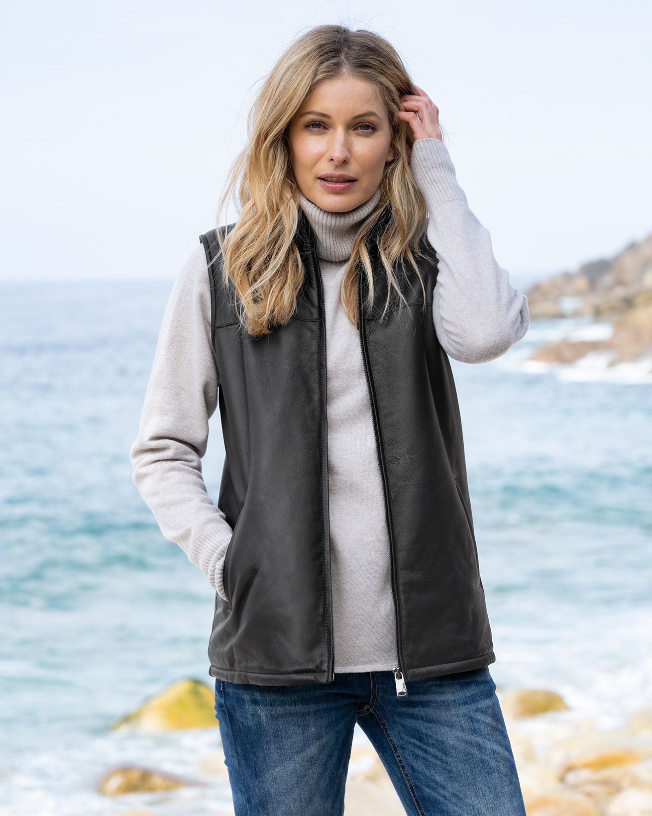 ムートンボディウォーマー