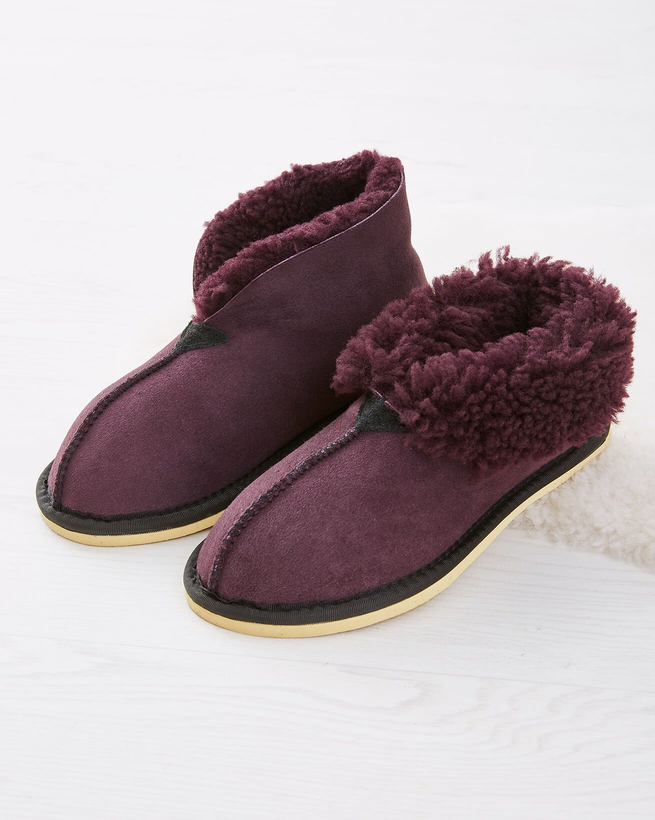 Sheepskin Bootee Slippers