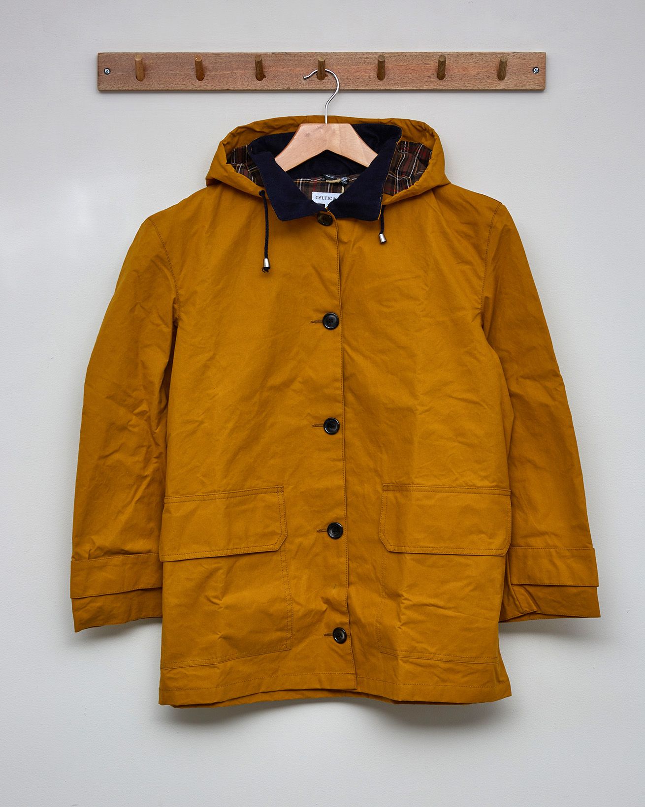 Hybrid Aero Waxed Jacket / Size 10 / Gorse