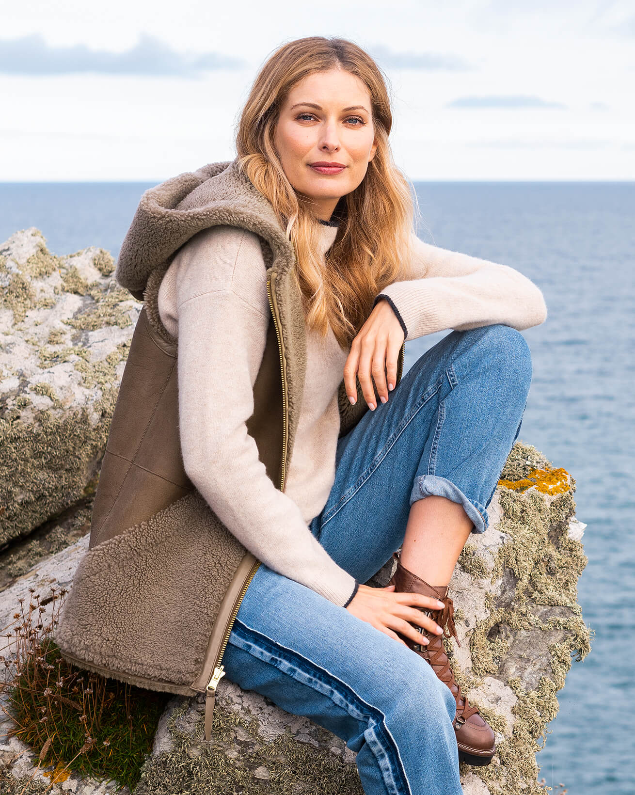 Reversible Hooded Gilet 