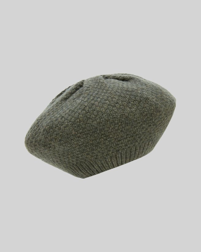 帽子 Cootie Lowgauge Moss Stitch Casquette COOTIE / Lowgauge Moss Stitch Casquette -Black-