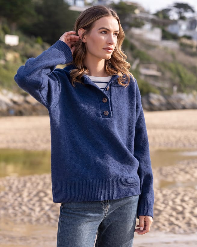 Luxe Sailor Collar Jumper