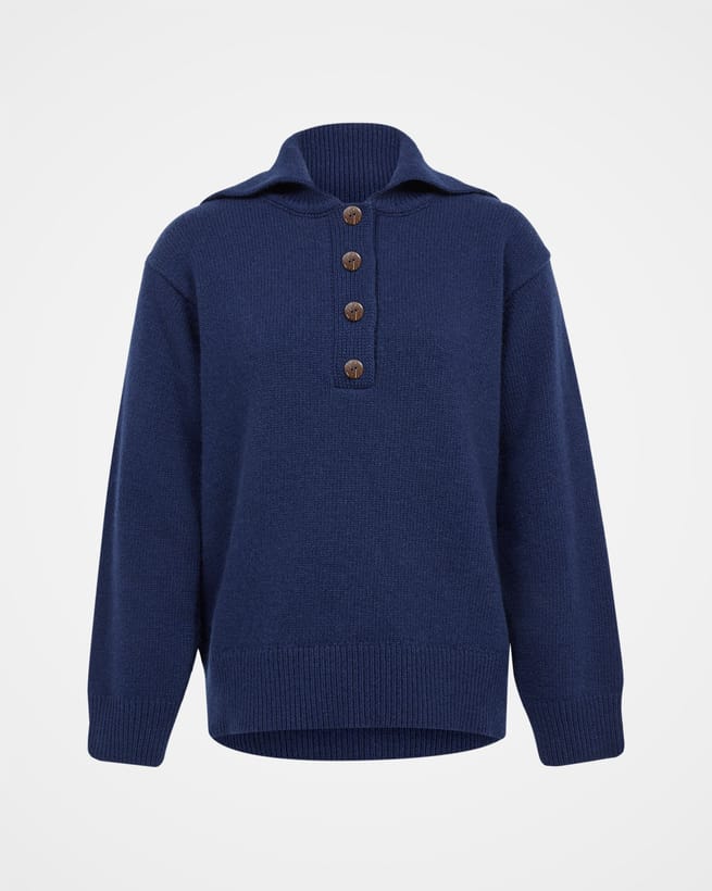 トップス Steven Alan SAILOR COLLAR KNIT PULLOVER Steven Alan SAILOR COLLAR KNIT PULLOVER