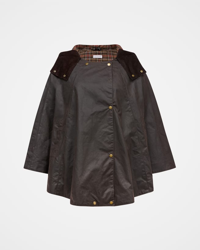 Waxed Cotton Cape