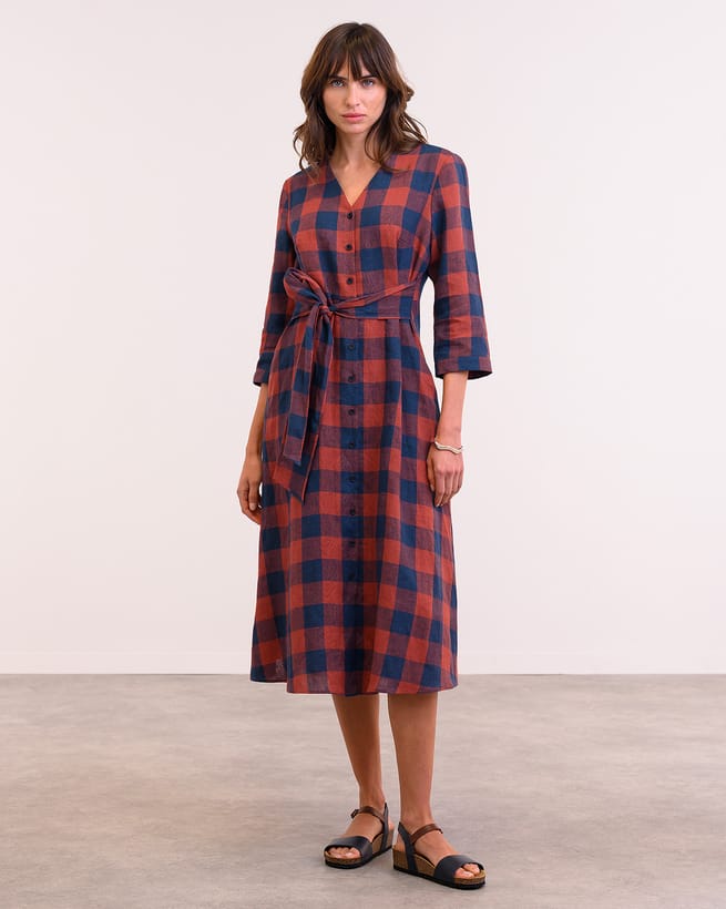 ● PENFIELD ● Vintage Check Shirt Dress BURBERRY Vintage Check Shirt Dress | endource
