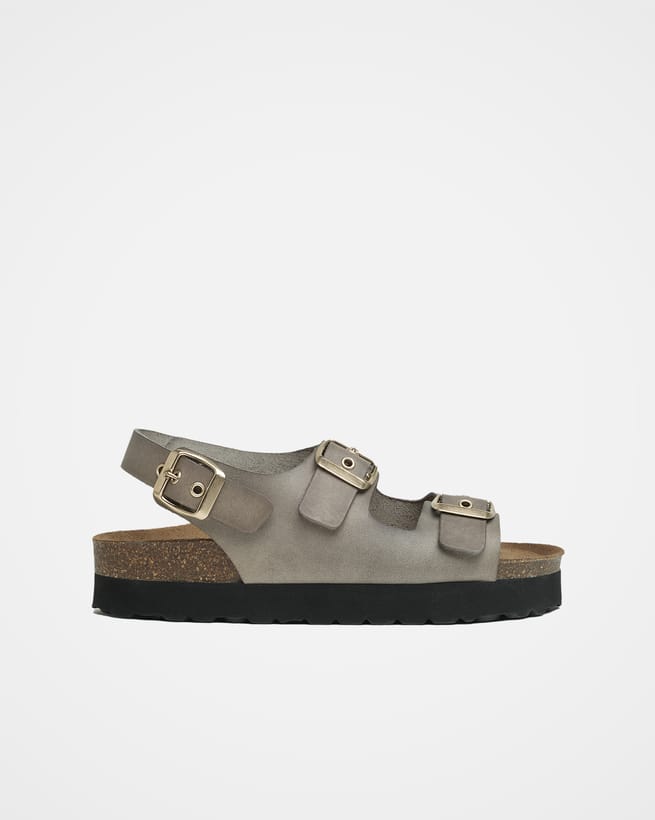 Mid Form Sling Back Sandals