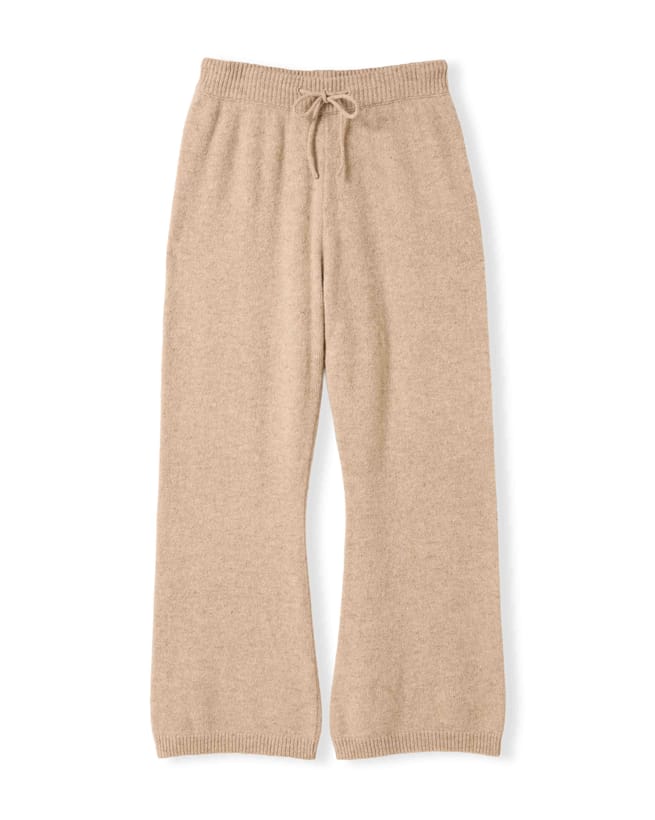 Jogging à jambes larges moucheté