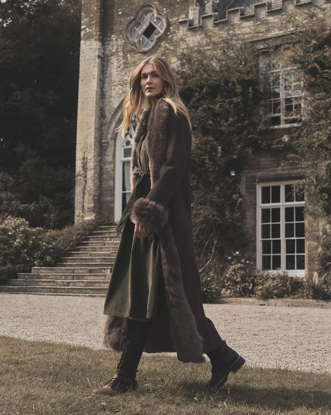 Toscana Trim Full Length Coat