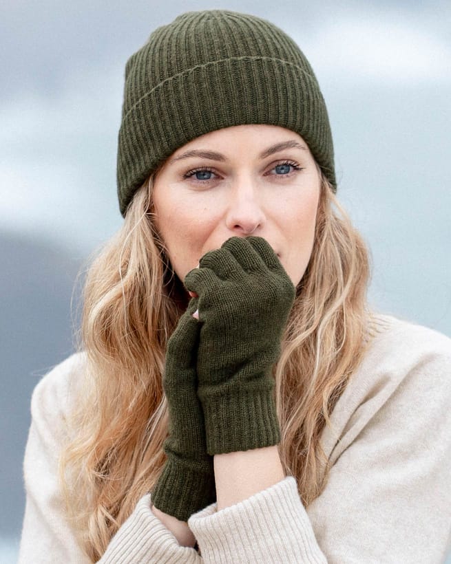 Cashmere Fingerless Gloves