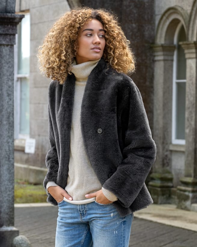 Reversible Shearling Jacket