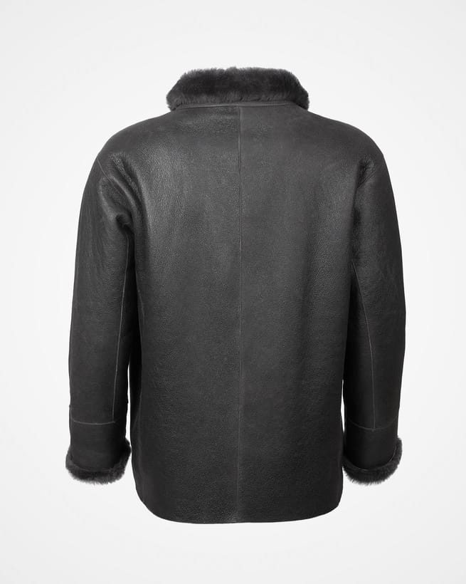 リバーシブル ムートンジャケット